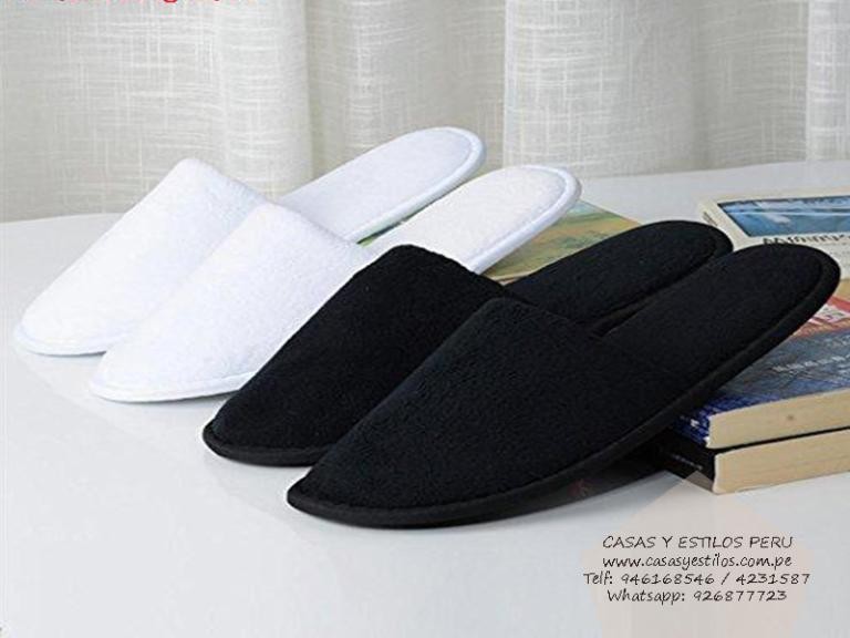 Pantuflas Blancas Hoteleras